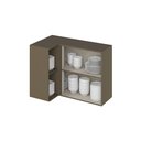 Ver imagem 5 de Armário Aéreo Canto Reto 1 Porta 94,5cm Connect 