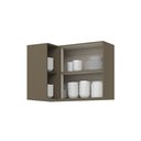 Ver imagem 6 de Armário Aéreo Canto Reto 1 Porta 94,5cm Connect 