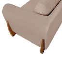 Ver imagem 6 de Poltrona Decorativa Nuvina Linho Rústico Areia - Loja Sheep