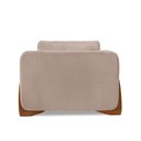 Ver imagem 5 de Poltrona Decorativa Nuvina Linho Rústico Areia - Loja Sheep