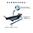 Ver imagem 2 de Lareira Ecologica Externa Portátil Etanol/álcool Original