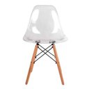 Ver imagem 2 de Cadeira Eames Acrílico Transparente Transparente