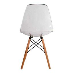 Cadeira Eames Acrílico Transparente Transparente - 4
