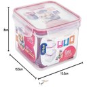 Ver imagem 3 de Kit 3 Potes Herméticos Profissional Freezer Ao Microondas Multitamanhos Organizador Cozinha