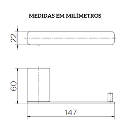 Papeleira Docol Flat Cromado - 4