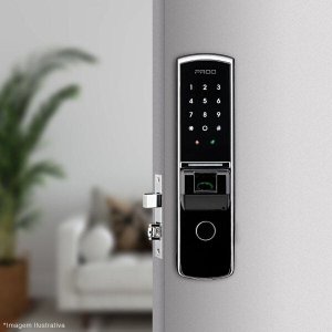 Fechadura Digital Biométrica com Rolete FDE-201R Pado