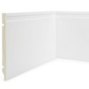 Ver imagem 4 de Kit 36m Linear Rodapé de Poliestireno 20cm x 1,5cm x 240cm Frisado Nfr Branco Ruffino