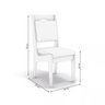 Conjunto Sala de Jantar Mesa e 4 Cadeiras Camomila Kappesberg - 4
