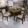 Conjunto Sala de Jantar Mesa e 4 Cadeiras Camomila Kappesberg - 1