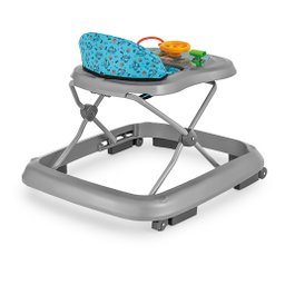 Andador de Bebê Até 12Kg Tutti Baby - Acqua Explorador Cinza - 5