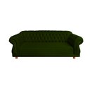 Ver imagem 1 de Sofá Chesterfield Capitone Elisabeth Suede 1,80cm:VERDE MUSGO / DECORAÇÃO , SALA TV , RECEPÇÃO