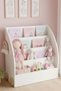 Ver imagem 1 de Estante Infantil Prateleira Montessori Livreiro Expositor Porta Livros para Berçario Hanna
