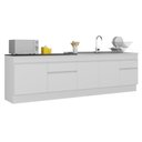 Ver imagem 1 de Kit Balcão de Cozinha para Pia 150cm e Balcão 120cm Veneza Multimóveis Mp2286