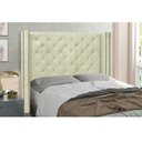 Ver imagem 2 de Cabeceira Vicenza Para Cama Box Queen 160 cm Linho - D’Rossi - Rustico Natural