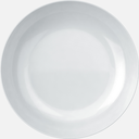 Ver imagem 1 de Prato Fundo Blanc Nadir 22 cm em Vidro Opaline Branco - Kit com 24 Unidades