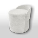 Ver imagem 5 de Puff Decorativo com Encosto Forma Orgânica Bouclé Yuri