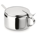 Ver imagem 1 de Açucareiro Dosador em Inox com Colher Forma - 300 Gr