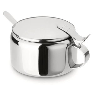 Açucareiro Dosador em Inox com Colher Forma - 300 Gr