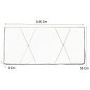 Ver imagem 3 de Cabeceira Painel Solteiro 90 Cm Dunas Suede Azul Marinho - MV Estofados Shop