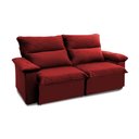 Ver imagem 5 de Sofá Retrátil Reclinável Paris 150cm Suede Velut com Molas no Assento - King House