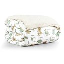 Ver imagem 3 de Coberdrom Cobertor Lutti Solteiro Quarto Cama Infantiil Sherpa Manta Toque Lã de Carneiro