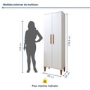 Ver imagem 3 de Lavanderia Modulada Recife 2 Portas 5 Prateleiras