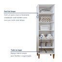 Ver imagem 4 de Lavanderia Modulada Recife 2 Portas 5 Prateleiras