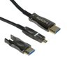 Cabo Hdmi Fibra Optica Desmontavel 2.0 50 Metros - 2