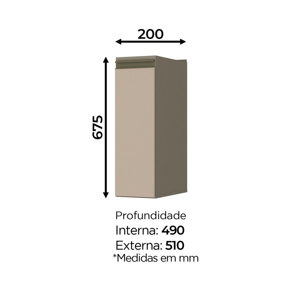 Balcão para Condimentos 1 Porta Connect  - 4