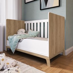 Berço 3 em 1 Favo de Mel 133,6cm FM001 Completa Móveis - 8