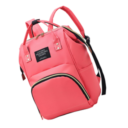 Mochila Maternidade Multifuncional Moderna e Térmica:Rosa - 3
