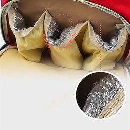 Mochila Maternidade Multifuncional Moderna e Térmica:Rosa - 6