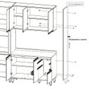 Ver imagem 5 de Fechamento Lateral para Armário 31cm Connect Cinza