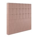Ver imagem 2 de Cabeceira Casal King Lotus em Veludo com Sapata Cor Rose Sonhar 10064VL-34 - ROSE