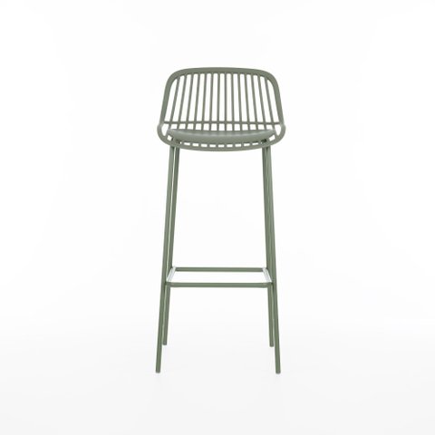 Banqueta Palla 42 Cm X 49 Cm Verde