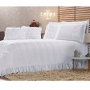 Ver imagem 1 de Kit Colcha Queen 7 Peças Lua de Mel Casaborda