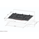 Ver imagem 5 de Cooktop Inox 5 Bocas à Gás Tripla Chama Infinity Bivolt Fischer