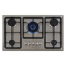 Cooktop Inox 5 Bocas à Gás Tripla Chama Infinity Bivolt Fischer - 2