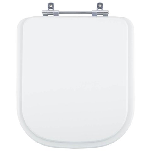 Assento Sanitário Poliester Piano Branco para Vaso Deca
