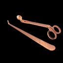 Ver imagem 1 de Tesoura para Cortar Pavio de Vela e Pinça para Acerto Pavio:rosa