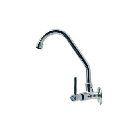 Torneira de Cozinha Bica Móvel Parede C-34 1/4 Metal