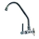 Ver imagem 1 de Torneira de Cozinha Bica Móvel Parede C-34 1/4 Metal