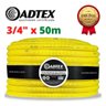 Conduite Flexível Pvc 3-4 Corrugado Amarelo 50 Metros Adtex - 3