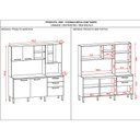 Ver imagem 2 de Kit Cozinha Mega com Tampo Freijó Soft - Kits Paraná
