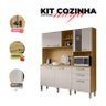 Kit Cozinha Mega com Tampo Freijó Soft - Kits Paraná - 4