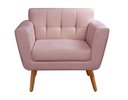 Ver imagem 1 de Poltrona Decorativa Bruna Cadeira Living Moderna Recepção Escritório