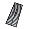 Grelha Pluvial com Aro 15cm X 50cm Preto Fosco com Tela - 1