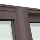 Ver imagem 5 de Porta Correr 2F.Moveis 210 x 150 Elite c/Fecho Autom V.Liso Marrom Corten Brimak