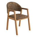 Ver imagem 3 de Conjunto Mesa Jantar Redonda 150cm + 6 Cadeiras Estofadas Allegra Noronha Sala Area Gourmet Varanda: