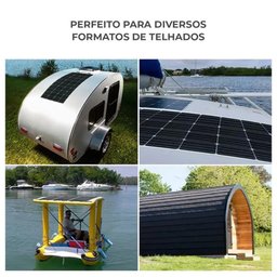 Modulo Solar Flexivel Isola 100w Yh100w-12m 24 Cells Mono - 6
